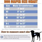 Leekalos Male?Dog?Diapers (3 Pack), High Absorbing Dog?Belly?Bands?for?Male?Dogs, Washable Reusable Dog?Male?Wraps (Bee, X-Large) - Image 3